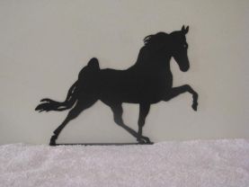 Walking Horse S Mail Box Topper Metal Art Silhouette