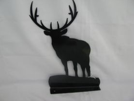 Elk Mail box Topper Metal Wildlife Wall Art Silhouette