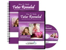 How To Make Tutus Revealed - Complete Course - Step-By-Step Instructions For Making Tutus - DVD, e-Manual, Online Videos