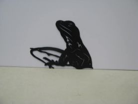 Lizard 006 Metal Wall Art Silhouette