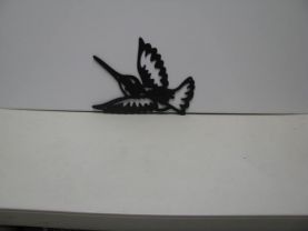 Hummingbird 008 Metal Wall Yard Art Silhouette