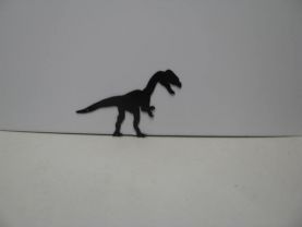 Dinosaur 029 Metal Wall Yard Art Silhouette