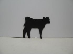 Cow 014 Western Metal Wall Yard Art Silhouette