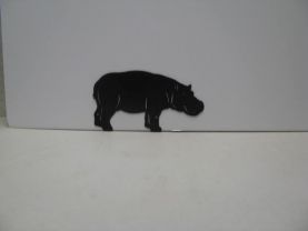 Hippopotamus 007 Animal Silhouette
