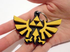 Handmade The legend of Zelda keychain