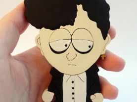 Handmade Michael the goth kid South Park Figure