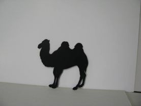 Camel 002 Metal Wall Yard Art Silhouette