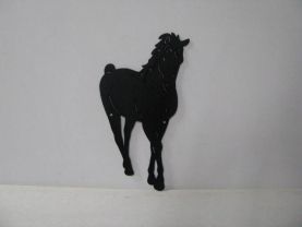Horse 194 Large Walking Farm Metal Art Silhouette