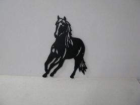 Horse 087 Large Running Farm Metal Art Silhouette