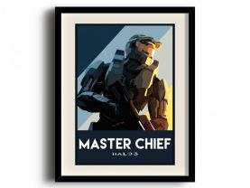 Halo 3 poster, Halo 3 digital art poster