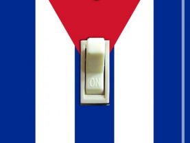 CUBA Flag Single Switch Plate