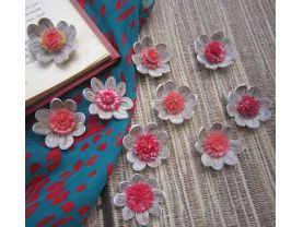 Flower quilling set,Recycle paper,Quilling paper,Card flower.