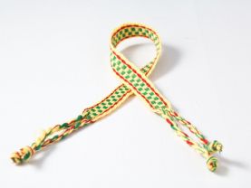 Yellow and Green Friendship Bracelet
