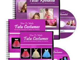 How To Make Tutus Revealed & Tutu Costumes - The Ultimate 2-Pack Bundle - 2 DVDs, 2 e-Manuals, Online Videos