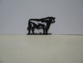 Bull 018  Farm Metal Art Silhouette