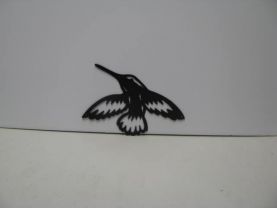 Hummingbird 007 Metal Wall Yard Art Silhouette