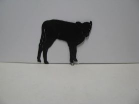 Cow 072 Western Metal Wall Yard Art Silhouette