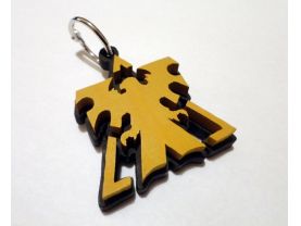Handmade Starcraft 2 terran keychain