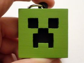 Handmade Minecraft keychain