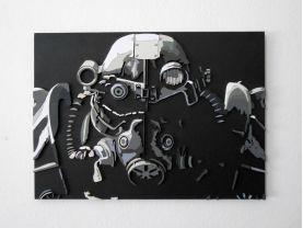 Handmade Fallout 3 wall art (Large)