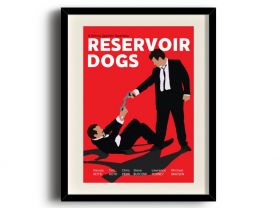 Reservoir Dogs minimalist poster, Reservoir Dogs digital art poster