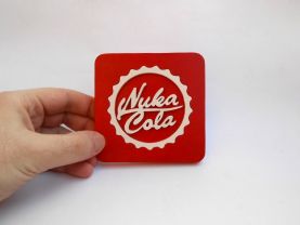 Handmade Nuka Cola, Fallout coaster