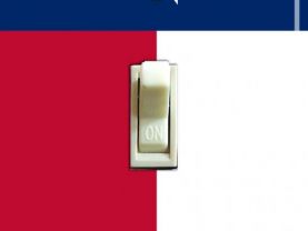 TEXAS State FLAG Single Switch Plate