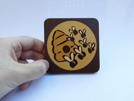 Handmade Insect Swarm Bioshock Plasmid coaster