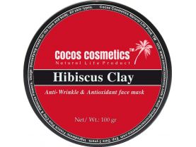 Hibiscus floral Clay Mask | Hibiscus Facial Mask | Pink Clay Mask | Hibiscus Powder Face Mask | Mature Skin Mask