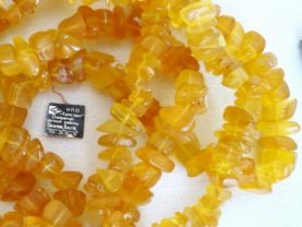 Amber beads of the times of the USSR